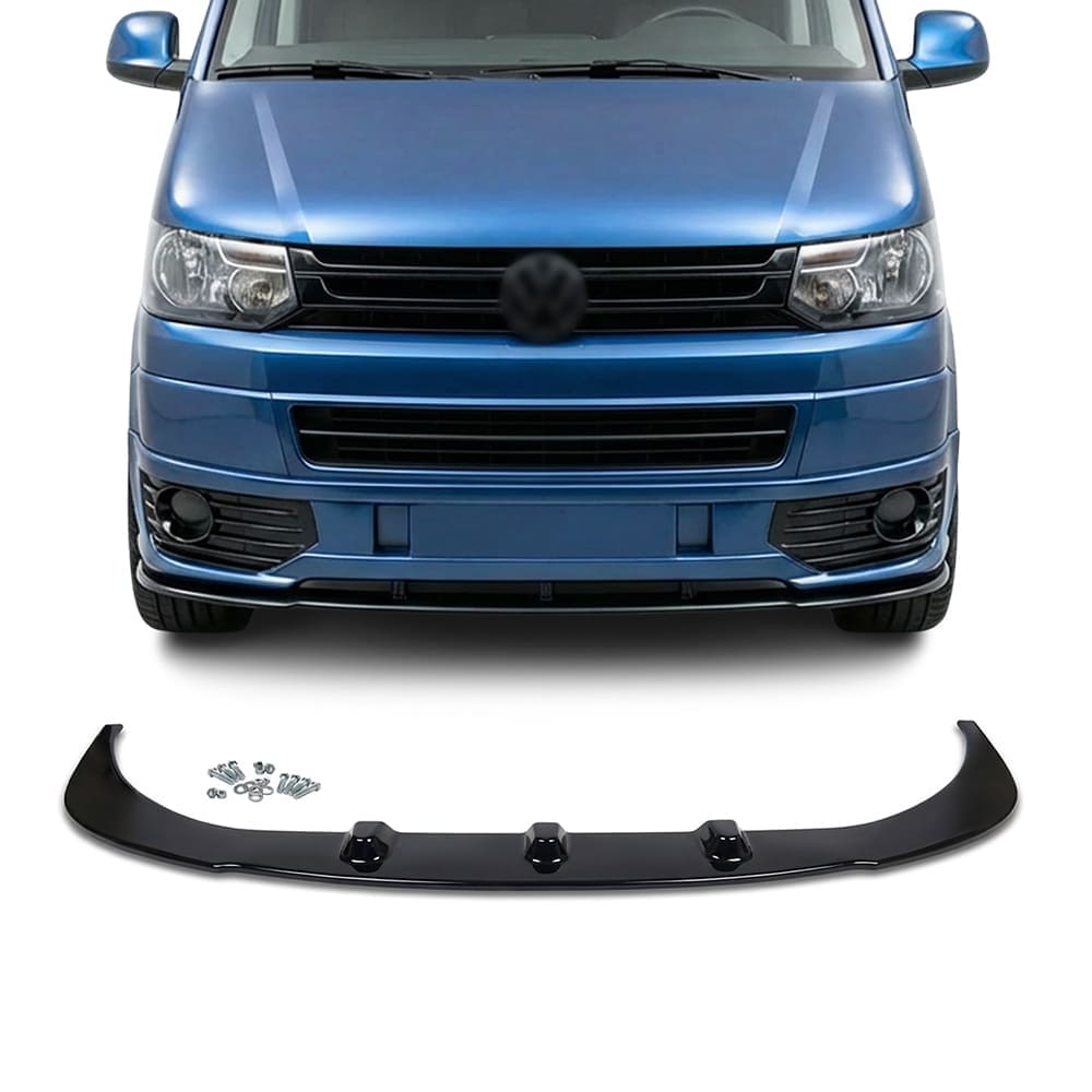 Frontläpp Volkswagen Transporter T5.1 Sportline Blank Svart