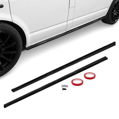 Sidokjols diffuser Volkswagen Transporter T5/T5.1/T6/T6.1 Kort hjulbas Blank Svart