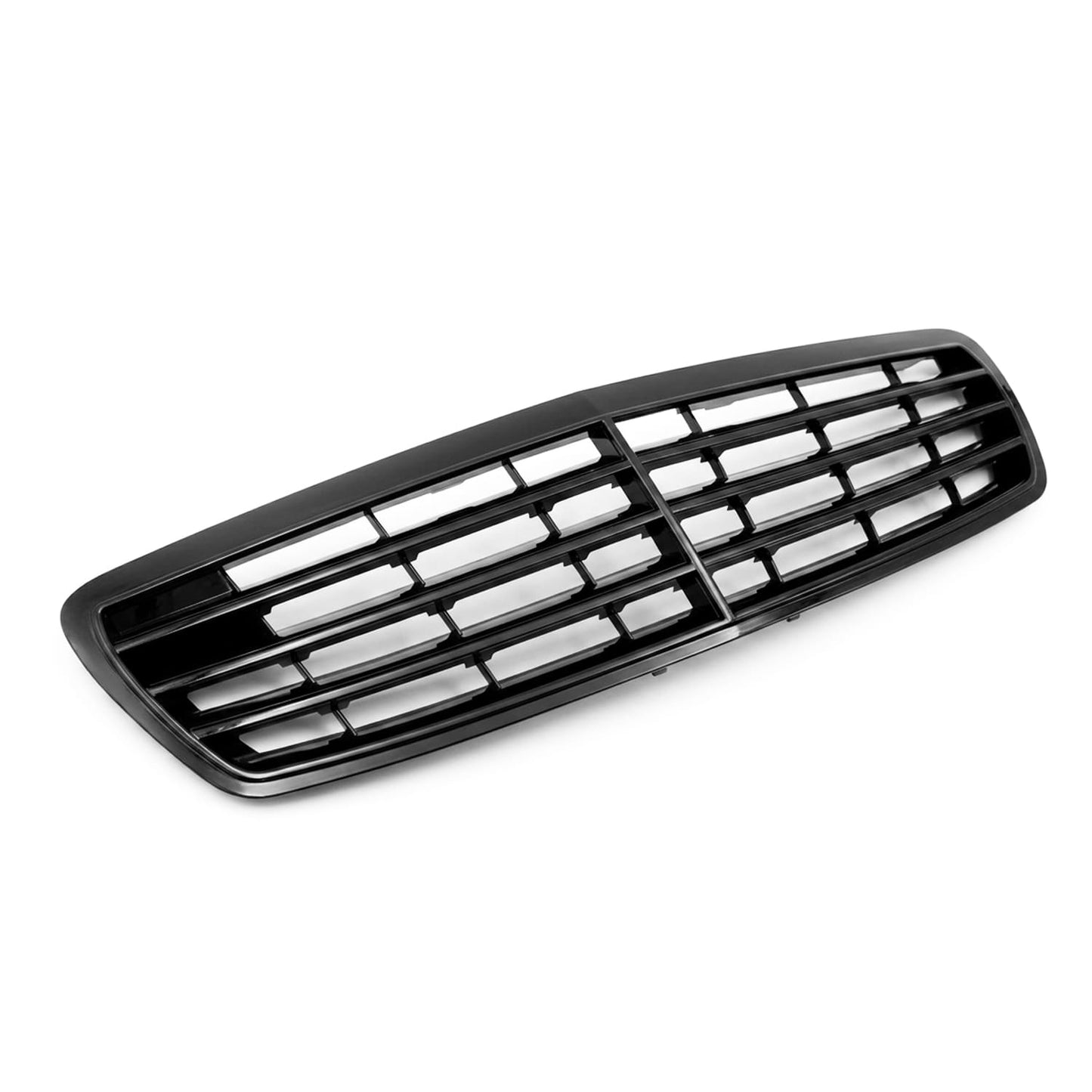Grill Mercedes E-Klass W211/S211 Pre Facelift Blank svart (03-06)