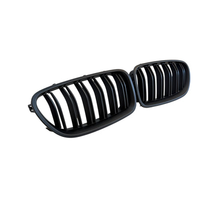 Njurar F10/F11 Matt Svart dubbelribbade (11-17)