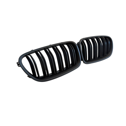 Njurar F10/F11 Matt Svart dubbelribbade (11-17)