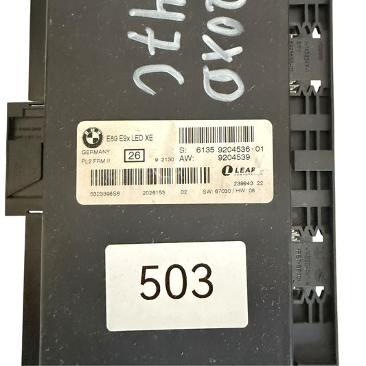 W0503 FRM 2 LED XE (footwell module) E9x