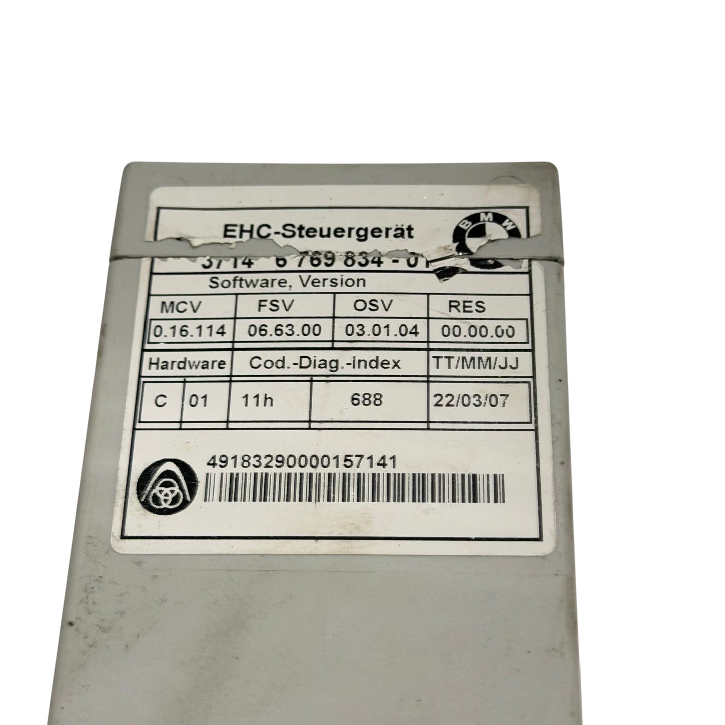 W0617 EHC luftfjädrings modul E61 art:3714676983401