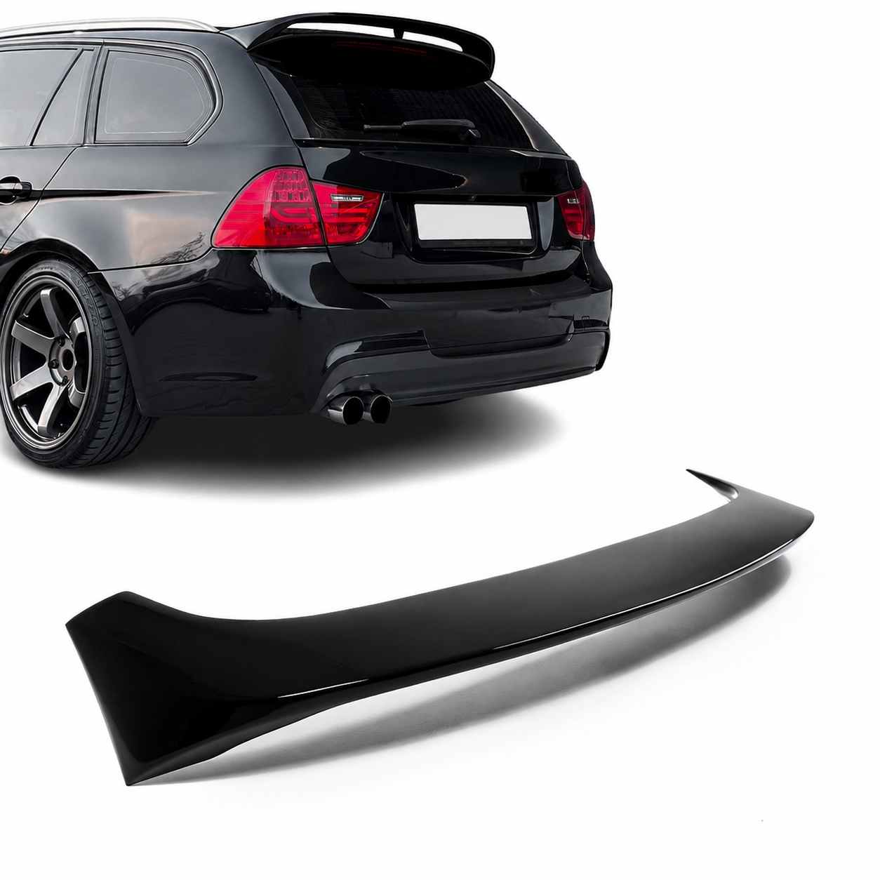 Takvinge E91 Blank svart (05-11)