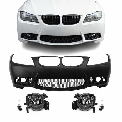 M3 Style front E90/E91 (08-11) Lci Med Dimljus