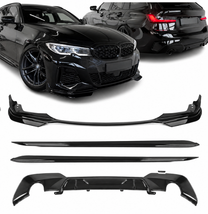 Performance Kit för G20/G21 M-Sport Blank svart (18-22)