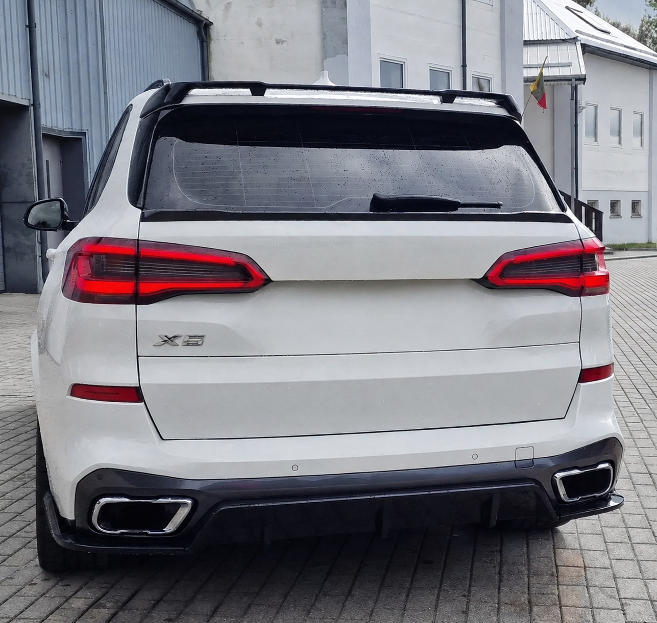 Aero style Diffuser bak X5 G05 PRE LCI Blank Svart (19-23)