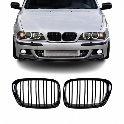 Njurar BMW E39 Dubbelribbade Blank Svart (95-03)