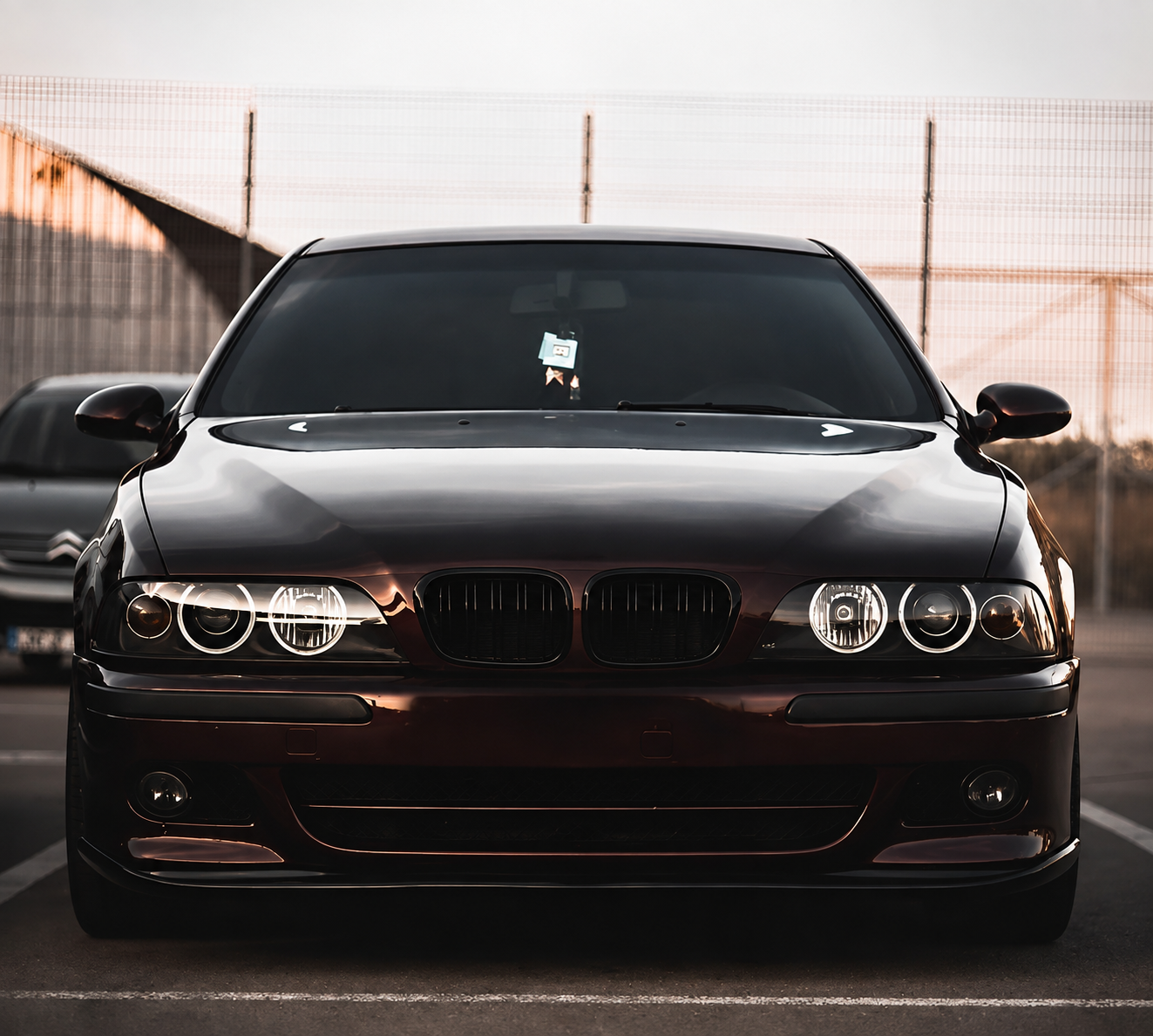 Njurar BMW E39 Dubbelribbade Blank Svart (95-03)