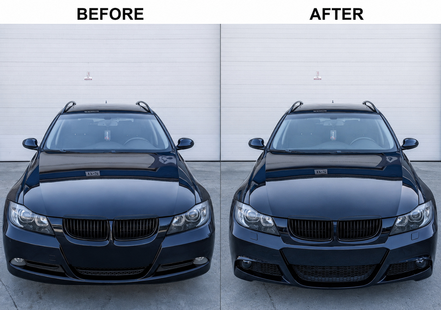 M-Sport front LCI look E90/E91 (05-08) Pre lci