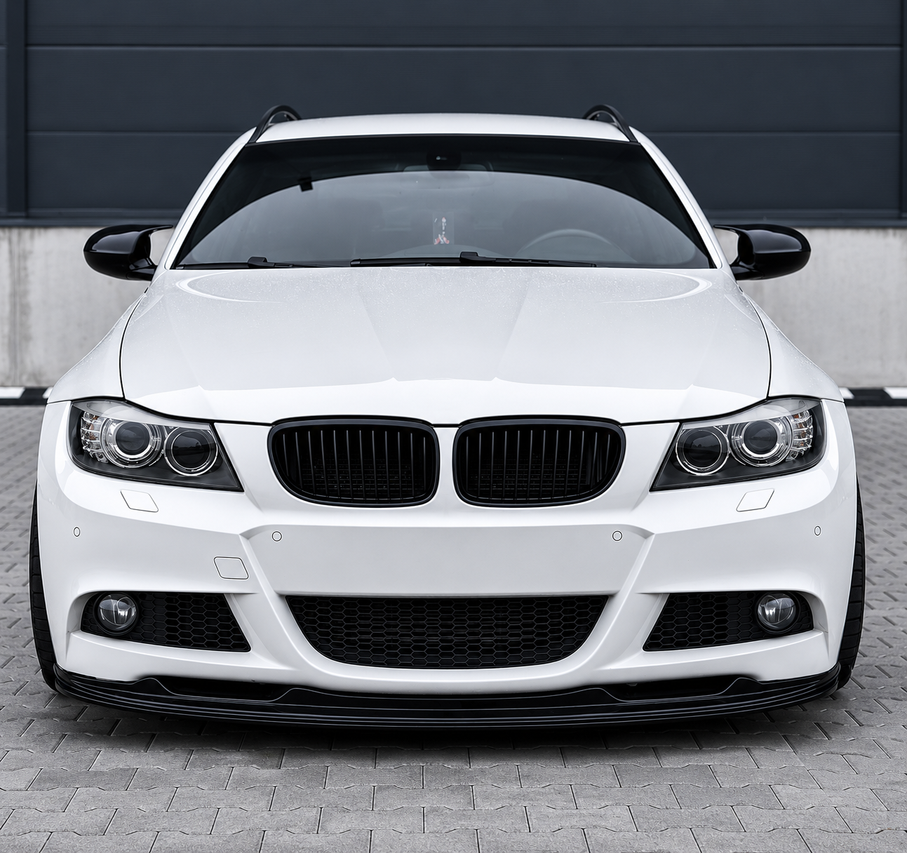 BMW E90/E91 M-Sport front (08-11) Lci + Frontläpp