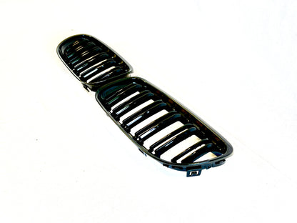 Njurar E90/E91 Blank Svart dubbelribbade (08-11) LCI