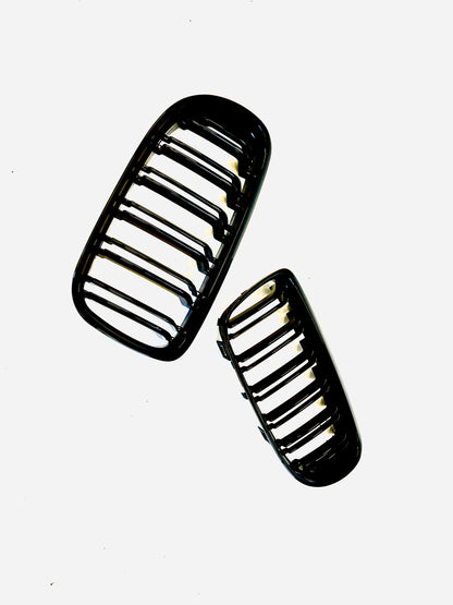 Njurar E90/E91 Blank Svart dubbelribbade (08-11) LCI