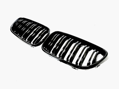 Njurar F22/F23/F87 Blank Svart dubbelribbade (14-20)