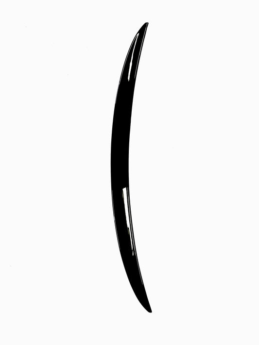 M5-Style vinge G30/F90 Blank svart (17-23)
