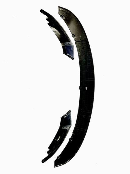 Frontläpp F32/F33/F36 Blank svart (13-)