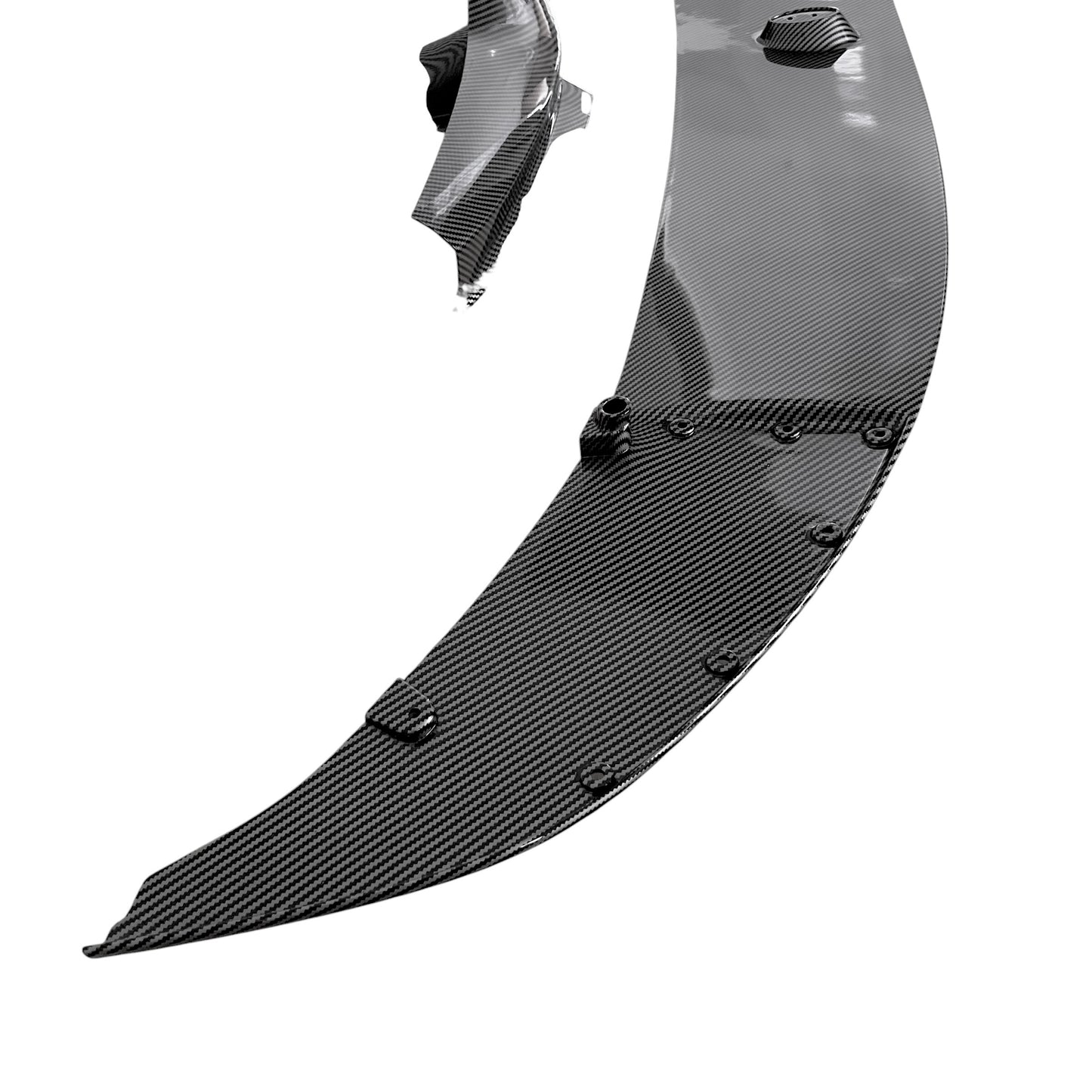 Frontläpp F10/F11 carbon look (10-17)