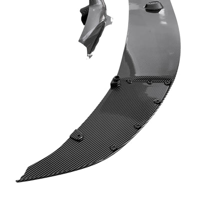 Frontläpp F10/F11 carbon look (10-17)
