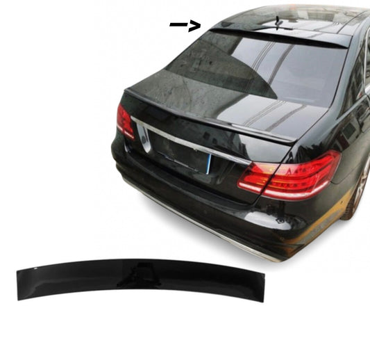 Takspoiler Mercedes W212 Sedan Blank svart (09-16)