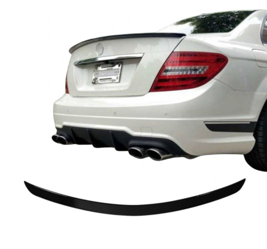 Vinge W204 Mercedes Sedan Blank Svart (07-14)