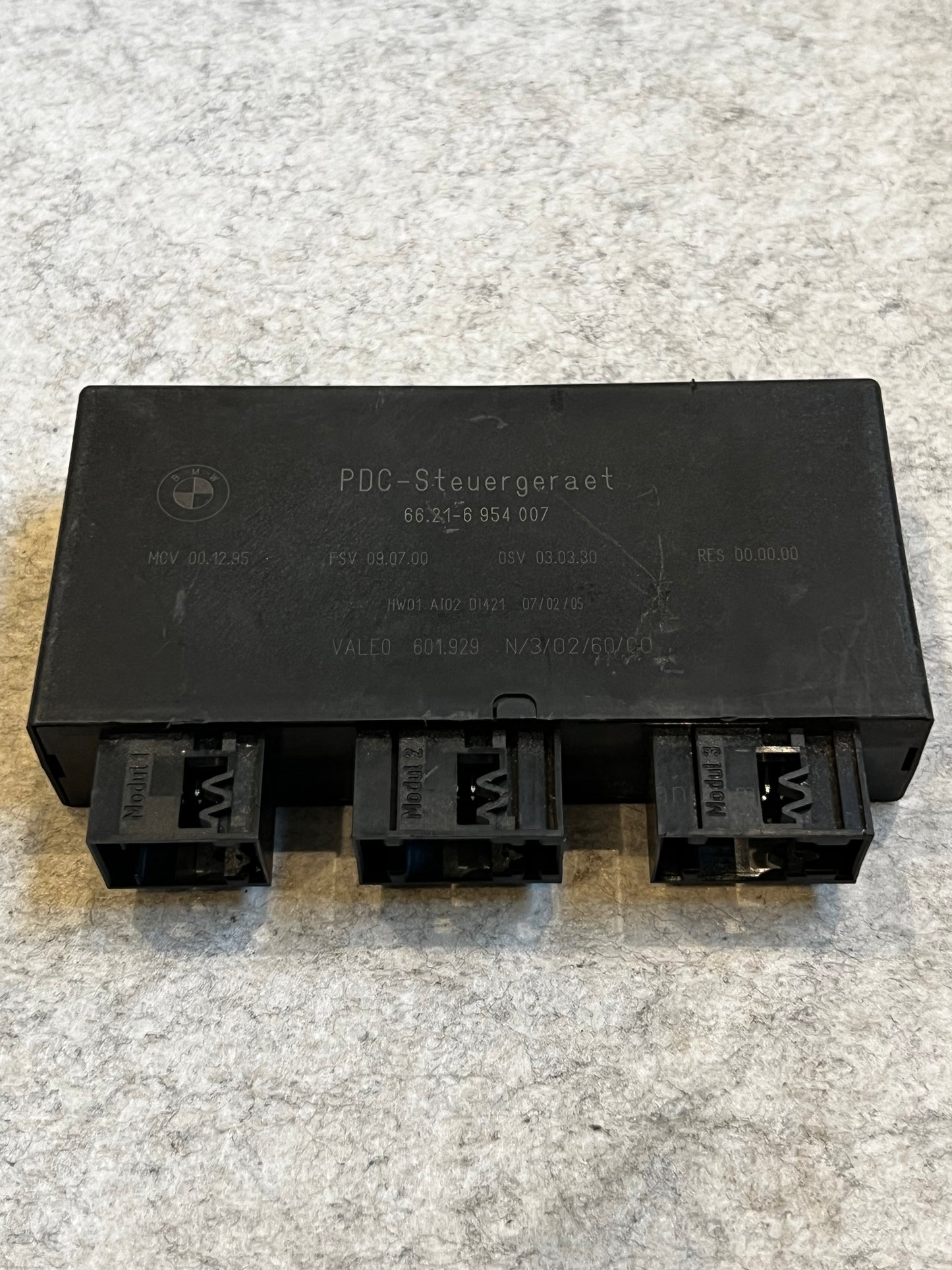 PDC (Parkeringshjälp Styrenhet) 66216954007