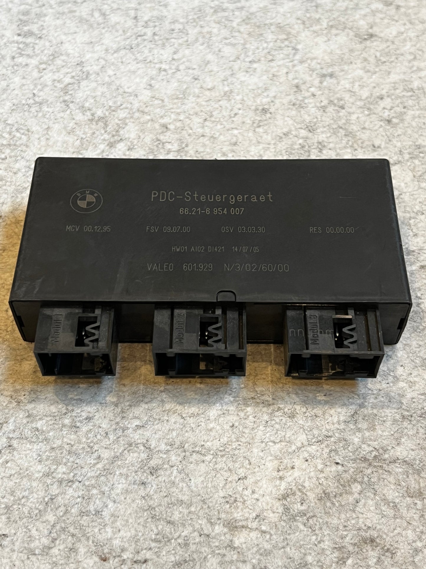 PDC (Parkeringshjälp Styrenhet) 66216954007