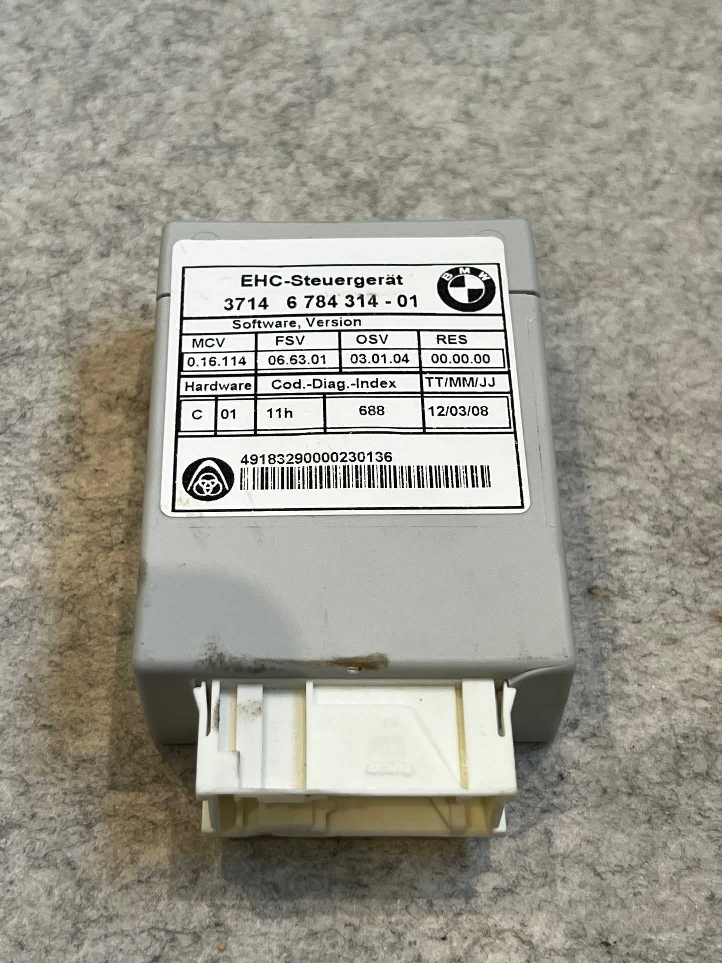 EHC luftfjädrings modul E61 art:3714678431401