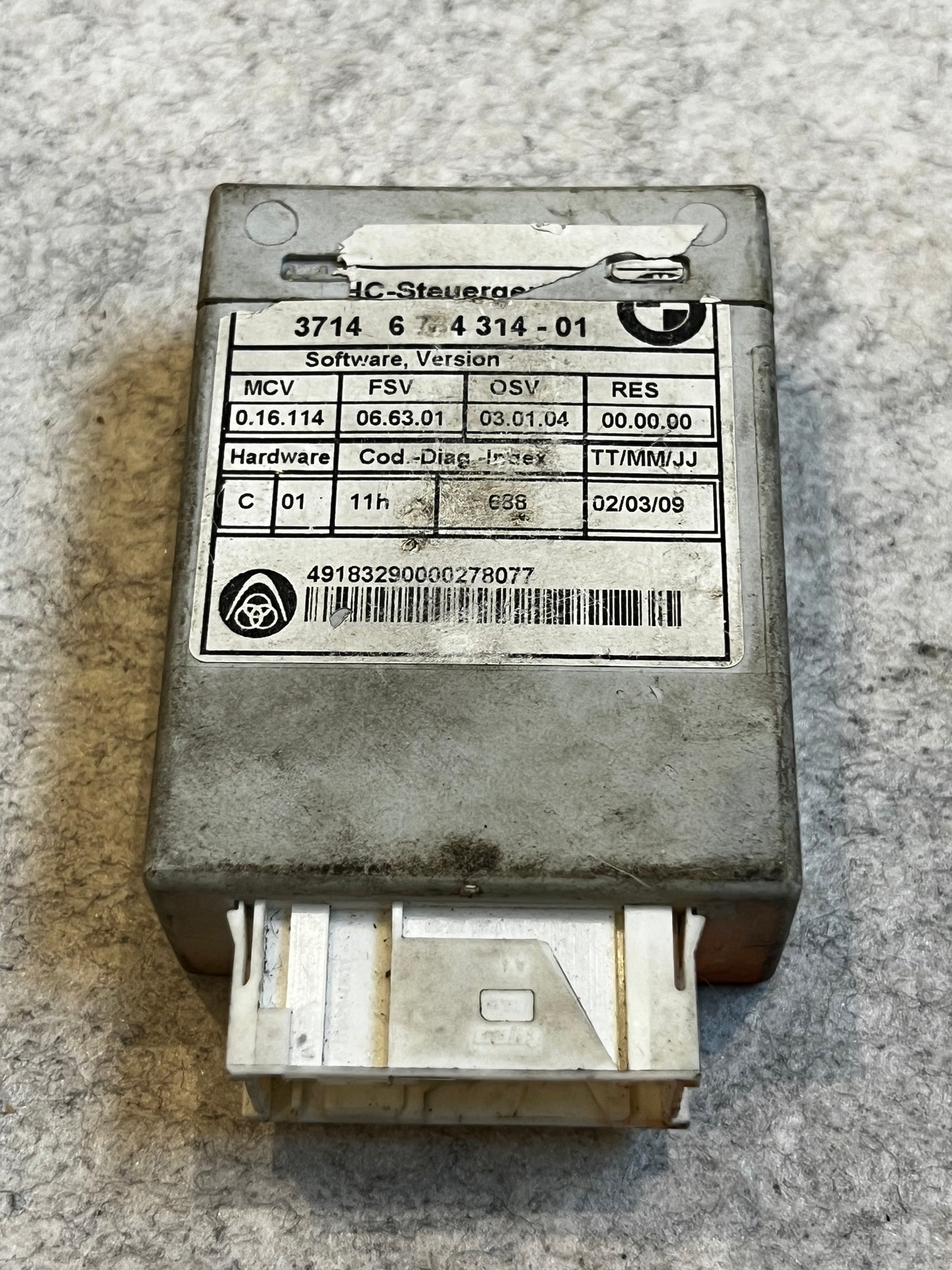 EHC luftfjädrings modul E61 art:3714678431401