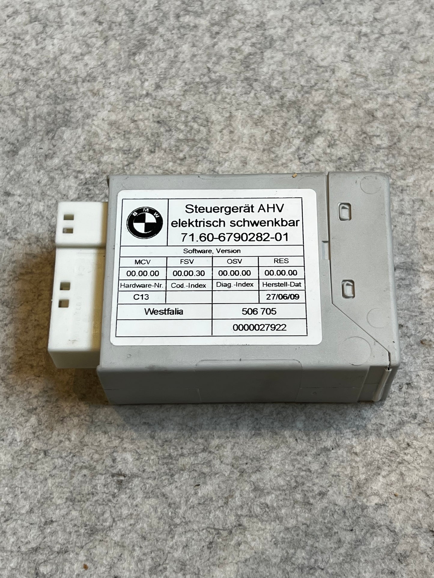 AVH (Dragkroks modul) art:7160679028201