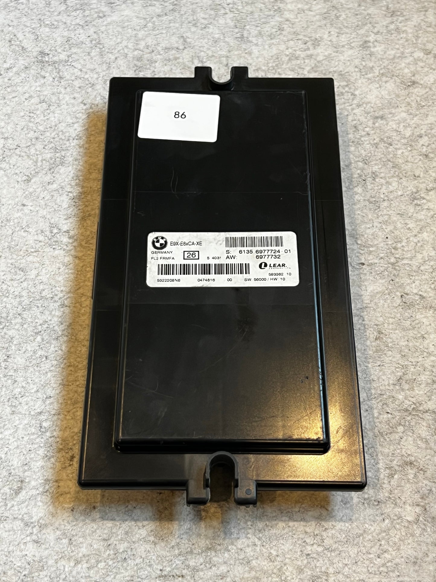 FRM CA XE (footwell module) E9x art:6135697772401