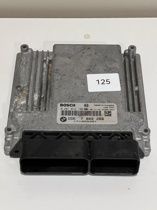 W0125 DDE (Motorstyrenhet) 525D M57tud25 art:7802266