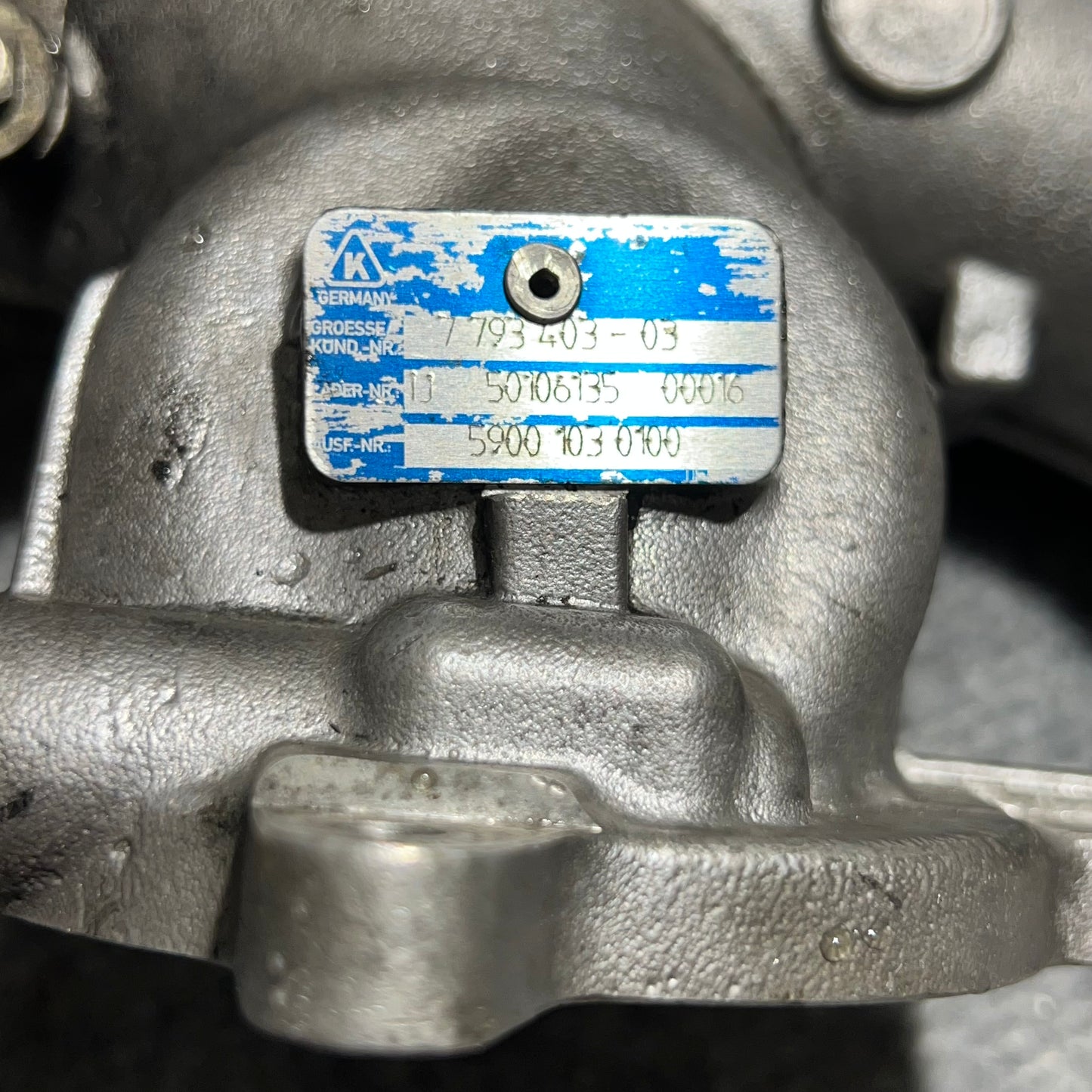 Intercoolerslang/Rör Bmw E60 / E61 M57 535D pre lci art: 59001030260