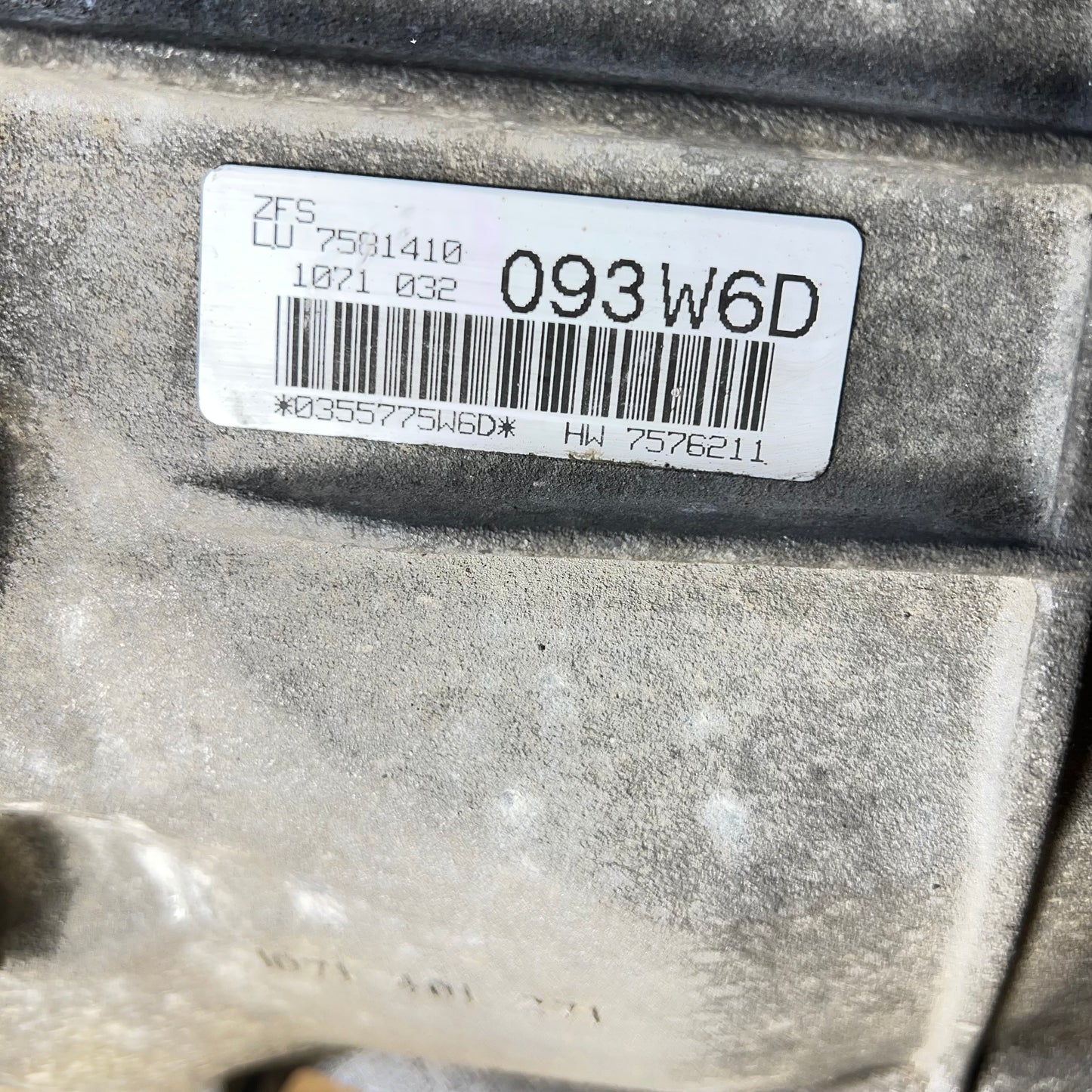 V0251 Växellåda Automatlåda Bmw E60 / E61 6hp21 N47 art: 1071030023