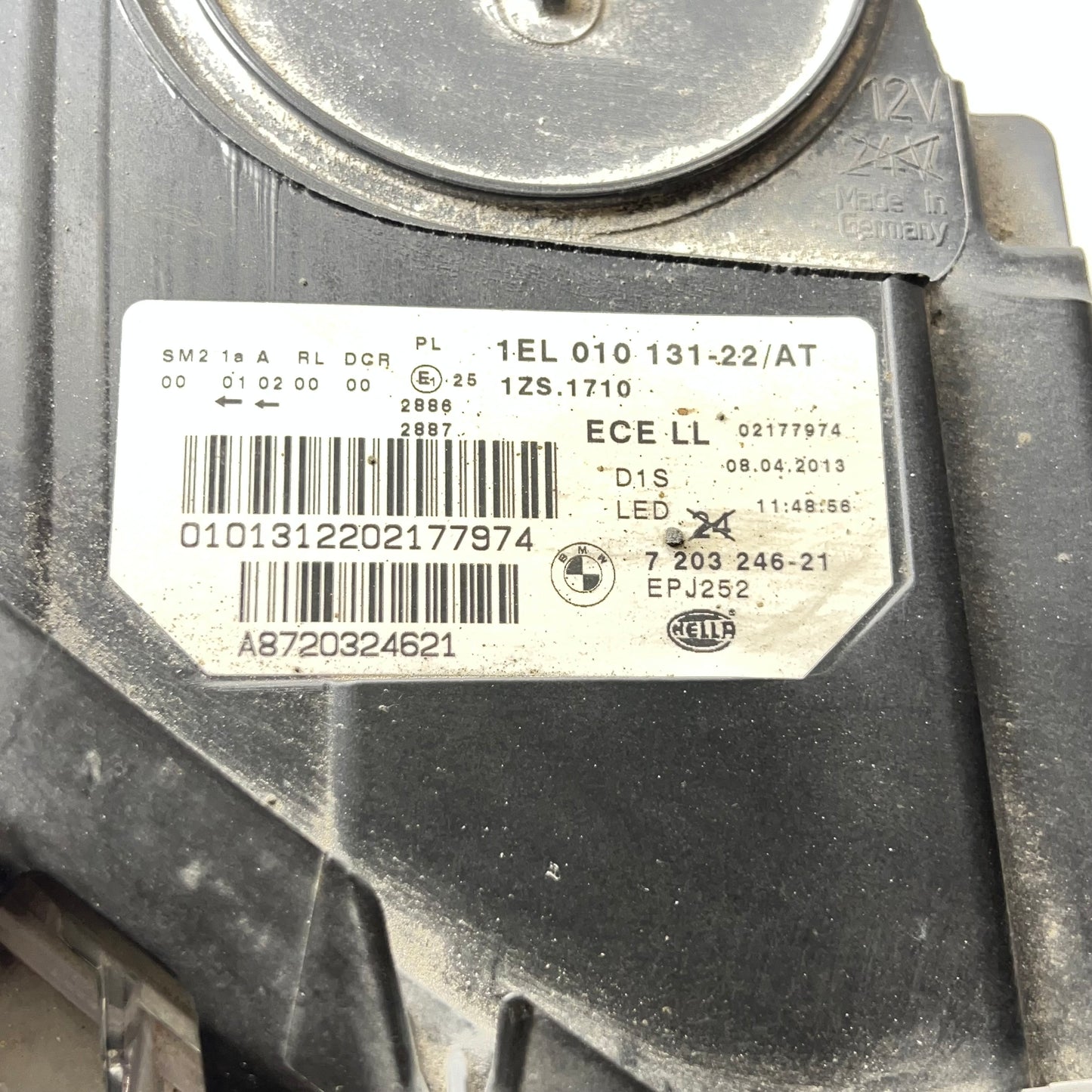 Framlykta höger Bmw F10 / F11 2010-2014 Pre Lci art: 720324621