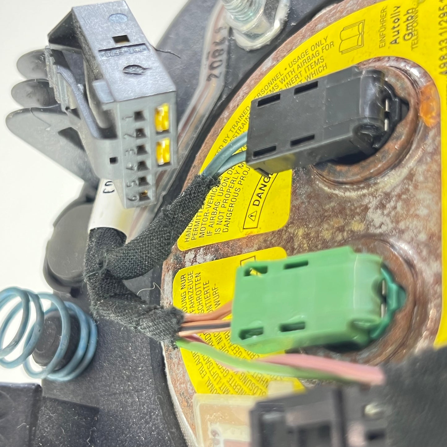 W0301 Airbag M-sport/Sport Bmw E61 / E60 Nyckel start art: 602536800