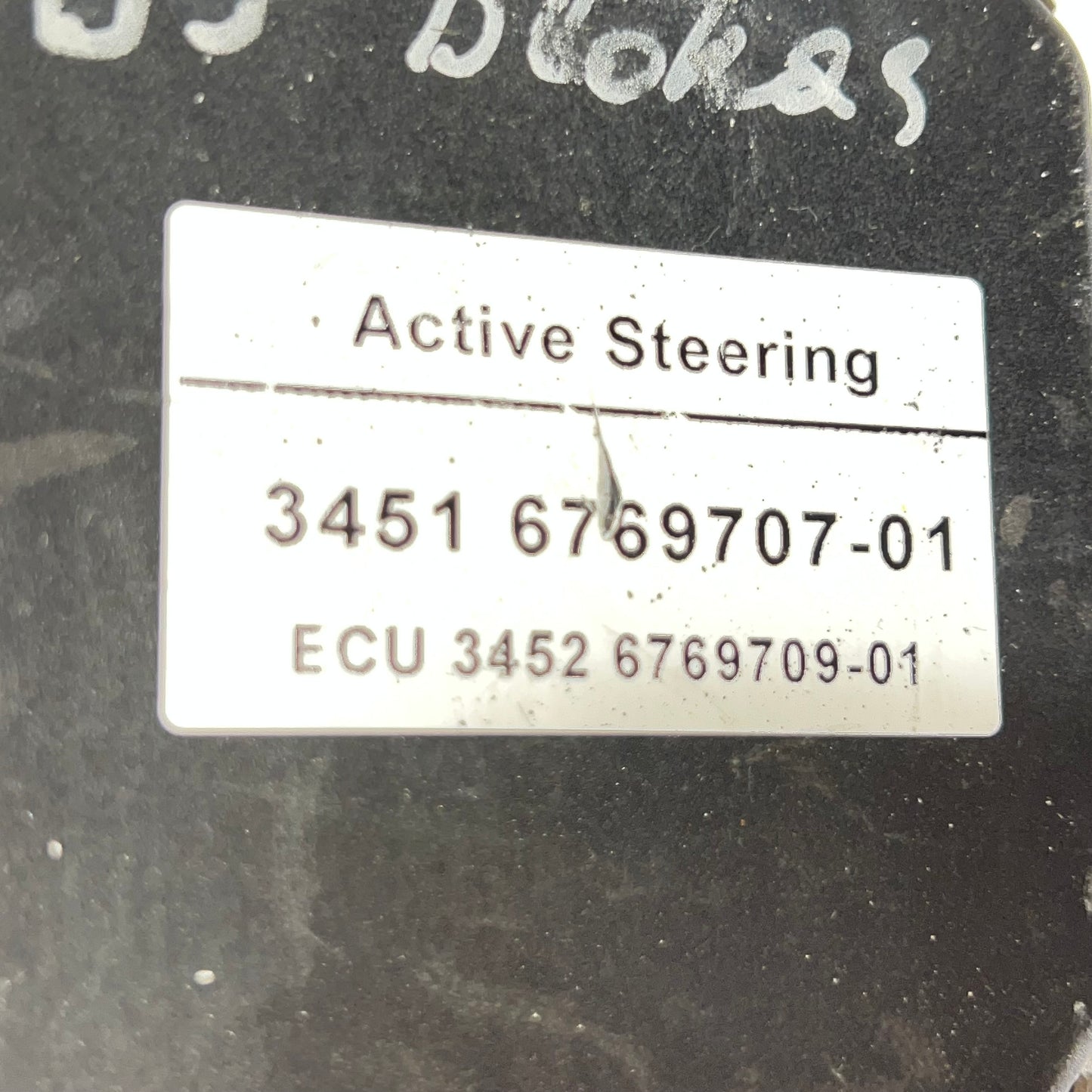 W0348 ABS pump/styrenhet Active Steering Bmw E60 / E61 2003-2010 art: 3451676970701