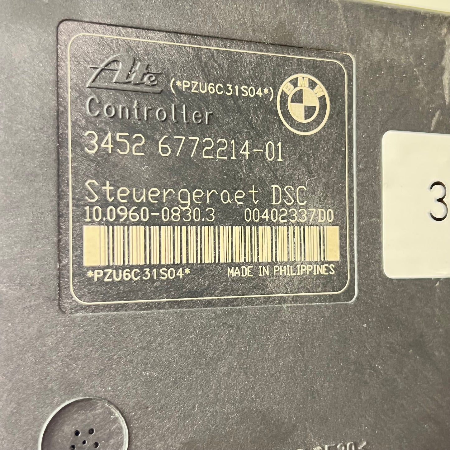 W0342 ABS pump/styrenhet Bmw E90 / E91 2005-2012 art: 3452677221401