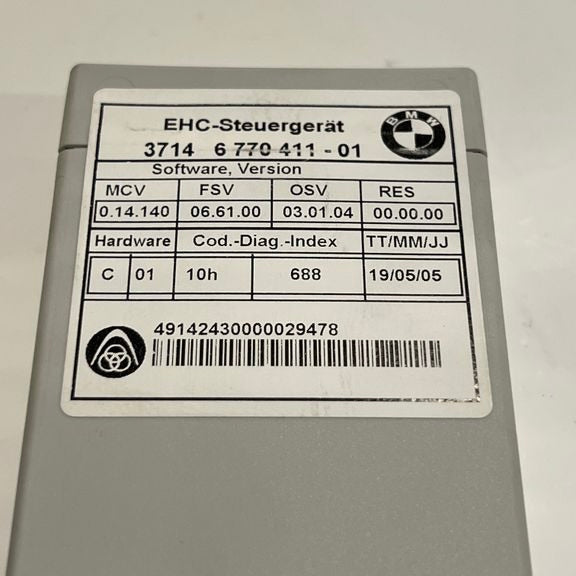 W0394 EHC luftfjädrings modul E61 art:3714677041101