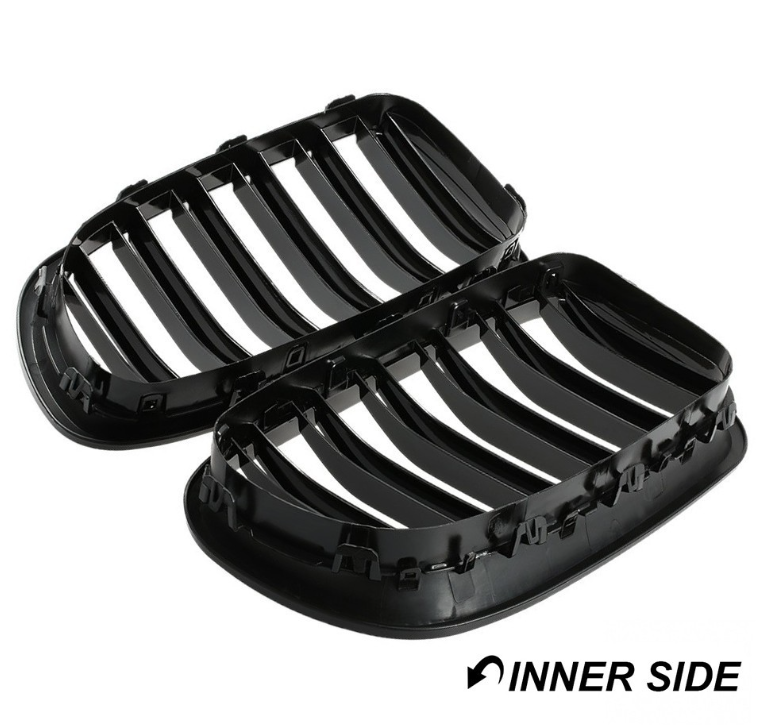 Njurar F10/F11 Blank Svart dubbelribbade (11-17)