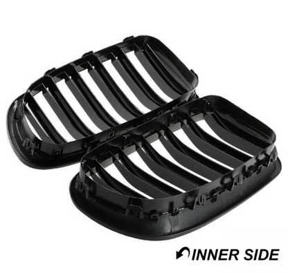 Njurar F10/F11 Blank Svart dubbelribbade (11-17)
