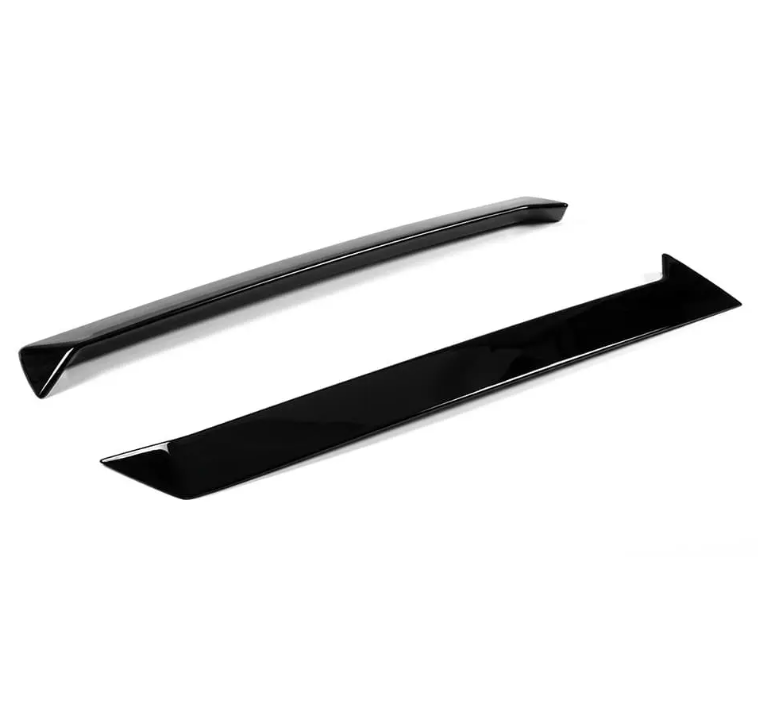 HAUER Rear Window Spoilers / Fins sats för BMW G21 / G81 Touring, blank svart