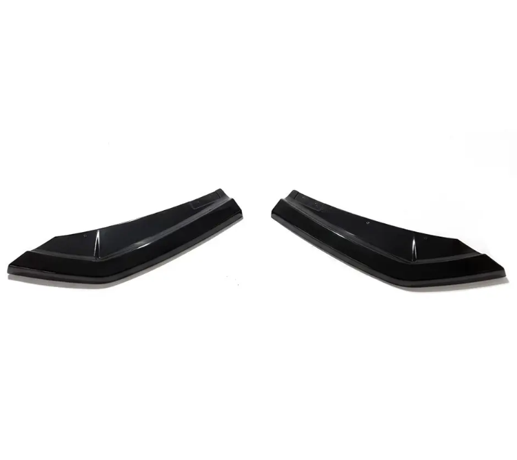 MX-stil Bakre stötfångare Sida stänkskydd - splitters sats för BMW X3 G01 PRE-LCI (18-21) med M-Pack, blank svart
