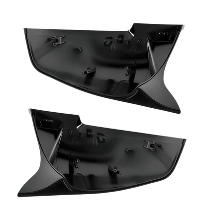 Spegelkåpor F20/F22/F30/F32/F34/E84 LCI Blank Svart