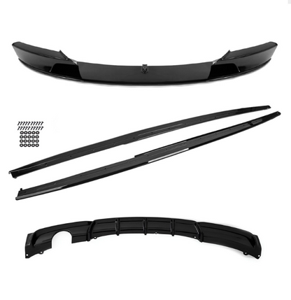 Performance Kit för F30/F31 (316/318/320) M-Sport Blank svart (11-18)