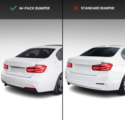 Performance Kit för F30/F31 (316/318/320) M-Sport Blank svart (11-18)