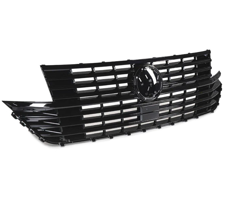Frontgrill övre + nedre grill VW Transporter T6.1 (2019–2024) Blank Svart