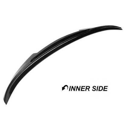 M4 Style vinge F36 Gran Coupe blank svart (14-20)