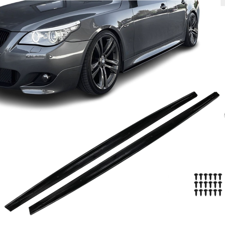 Sidokjols diffuser E60/E61 Blank svart  (03-10)