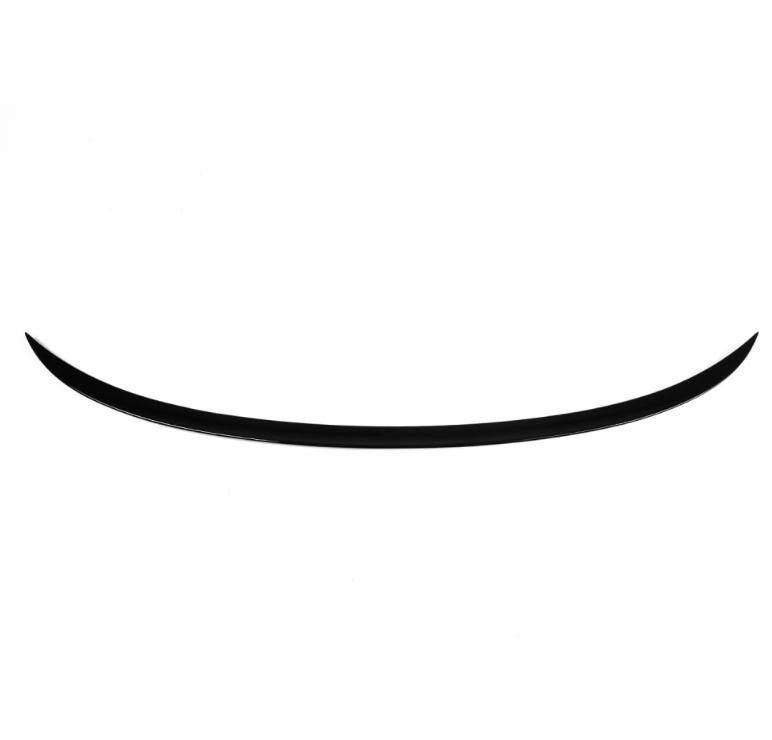 M3 Style vinge E90 Blank svart (05-11)