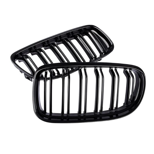 Njurar E90/E91 Blank Svart dubbelribbade (08-11) LCI